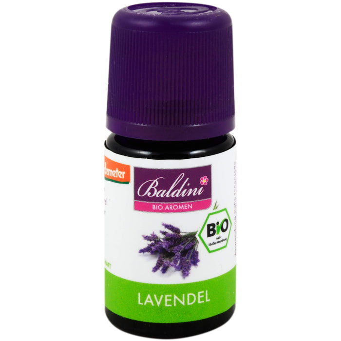 Baldini by TAOASIS Lavendel Bio 100 % naturreines Aromaöl, 5 ml Etheric oil