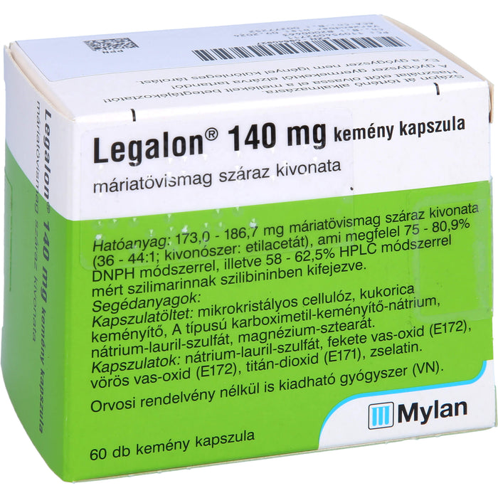 Legalon forte ACA Hartkapseln bei Lebererkrankungen, 60 St. Kapseln