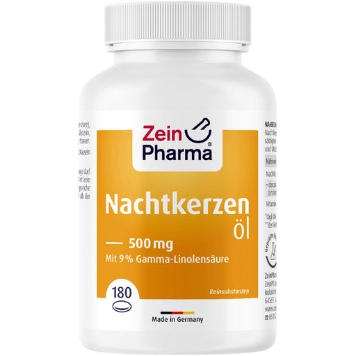 ZeinPharma Nachtkerzenöl 500 mg Kapseln, 180 St. Kapseln