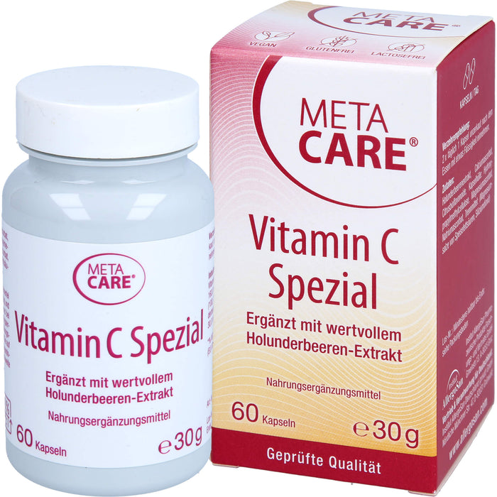metacare Vitamin C spezial Kapseln, 60 St. Kapseln