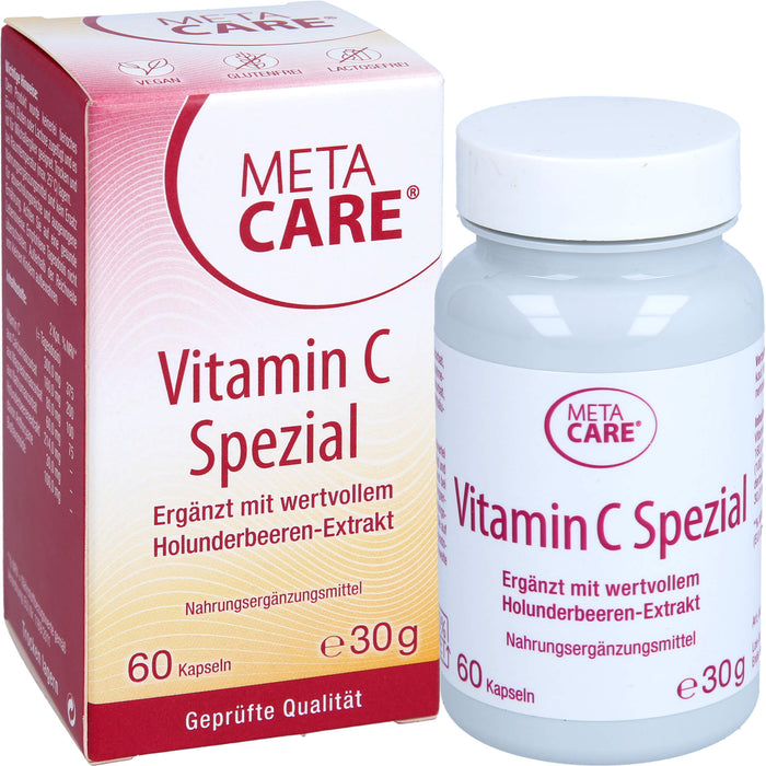 metacare Vitamin C spezial Kapseln, 60 St. Kapseln