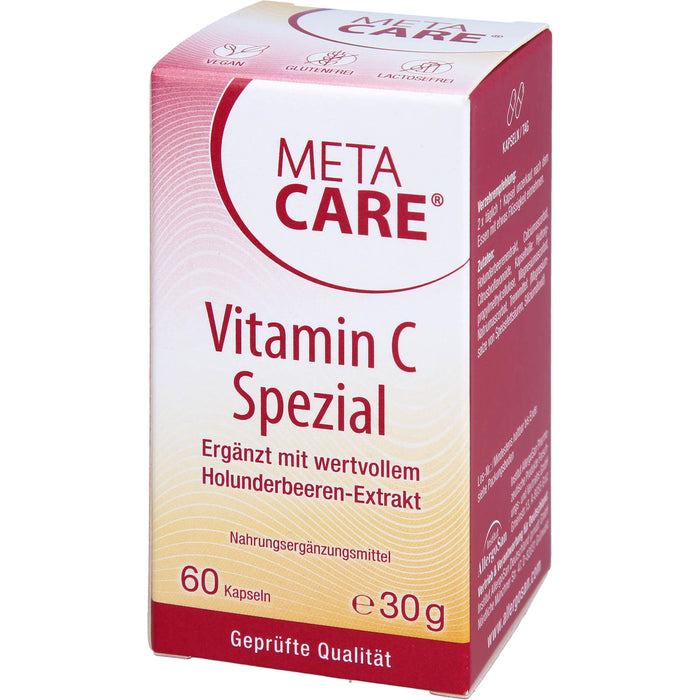 metacare Vitamin C spezial Kapseln, 60 St. Kapseln