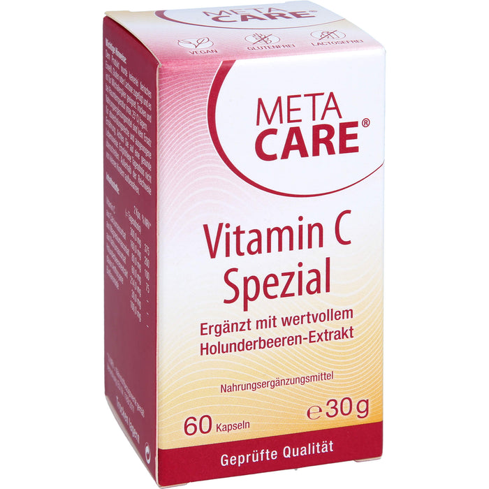 metacare Vitamin C spezial Kapseln, 60 St. Kapseln
