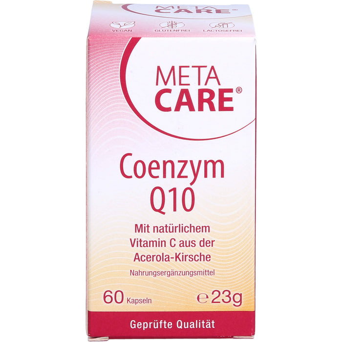Meta Care Coenzym Q10 Kapseln, 60 St. Kapseln