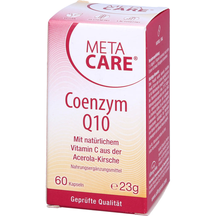 Meta Care Coenzym Q10 Kapseln, 60 St. Kapseln