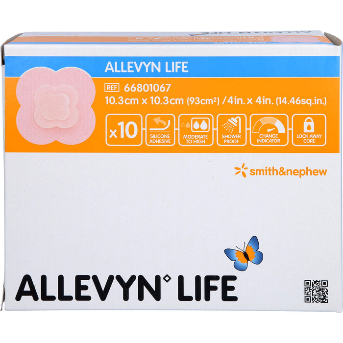 ALLEVYN LIFE 10,3x10,3cm, 10 St VER