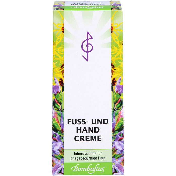 Bombastus Fuß-und Handcreme, 75 ml Creme