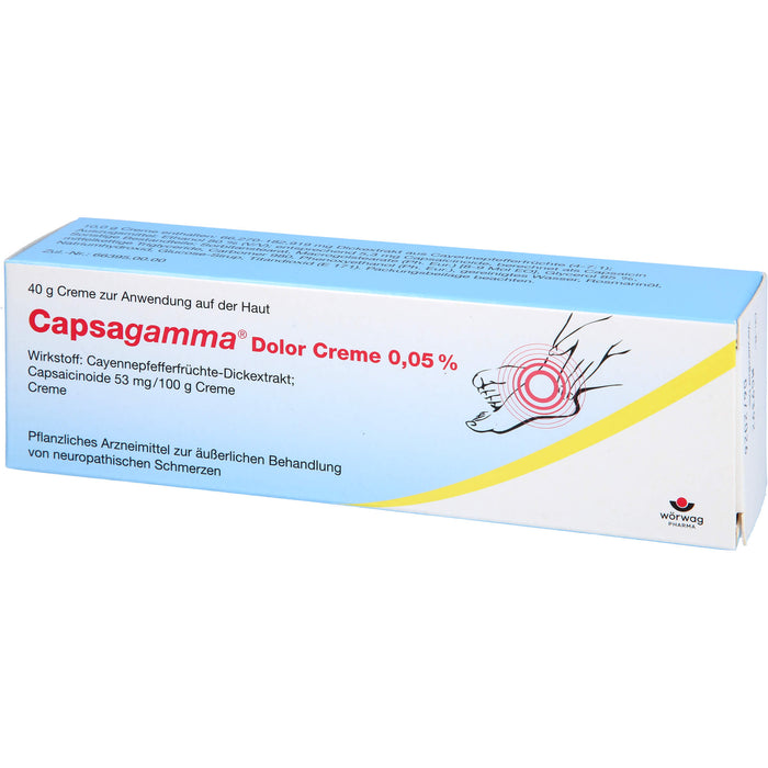 Capsagamma  Dolor Creme 0,05%, 40 g Creme