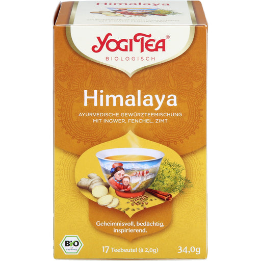 YOGI TEA Himalaya ayurvedische Grwürzteemischung, 17 St. Filterbeutel