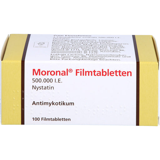Moronal Filmtabletten 500.000 I.E. bei Pilzinfektionen, 100 St. Tabletten