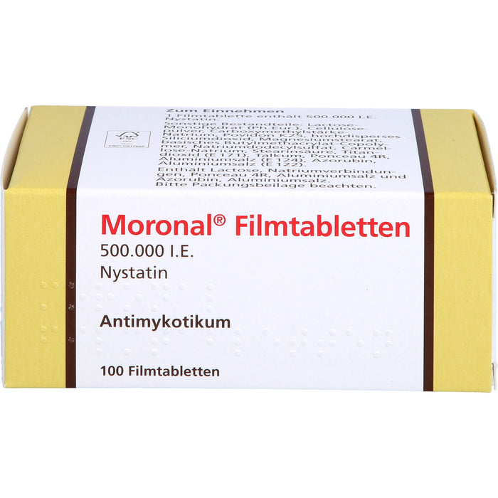Moronal Filmtabletten 500.000 I.E. bei Pilzinfektionen, 100 St. Tabletten