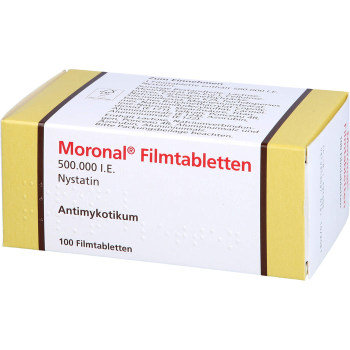 Moronal Filmtabletten 500.000 I.E. bei Pilzinfektionen, 100 St. Tabletten