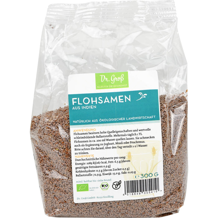 Flohsamen bio, 300 g 