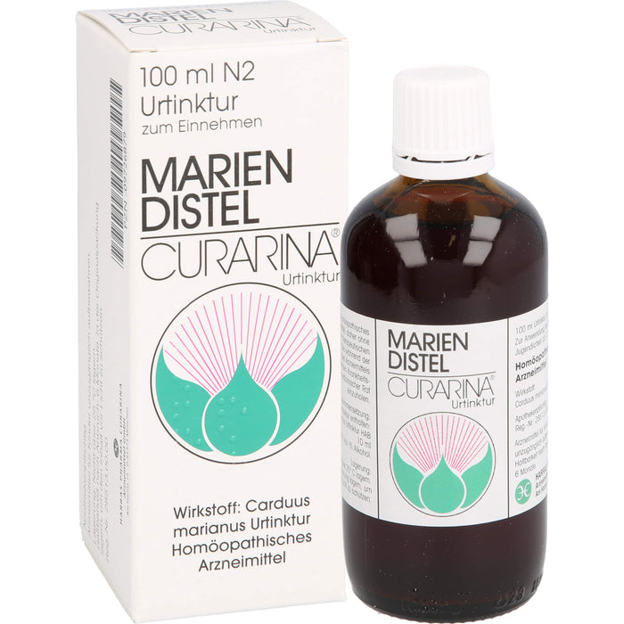 CURARINA Mariendistel Urtinktur, 100 ml Lösung