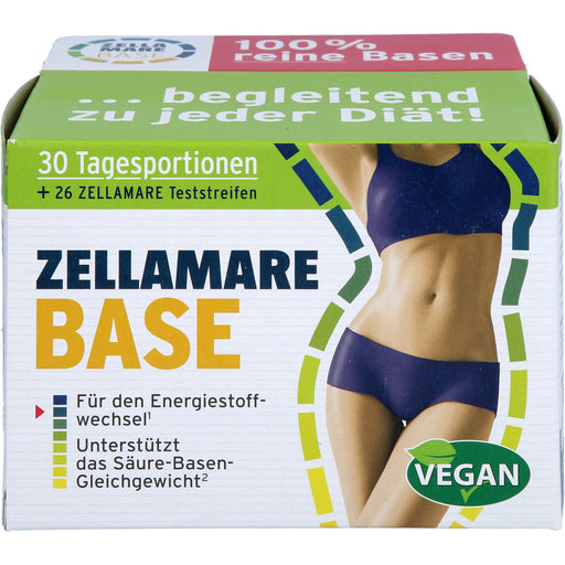 Zellamare Base Pulver unterstützt das Säure-Basen-Gleichgewicht, 30 St. Beutel