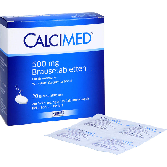 Calcimed 500 mg Brausetabletten, 20 St BTA