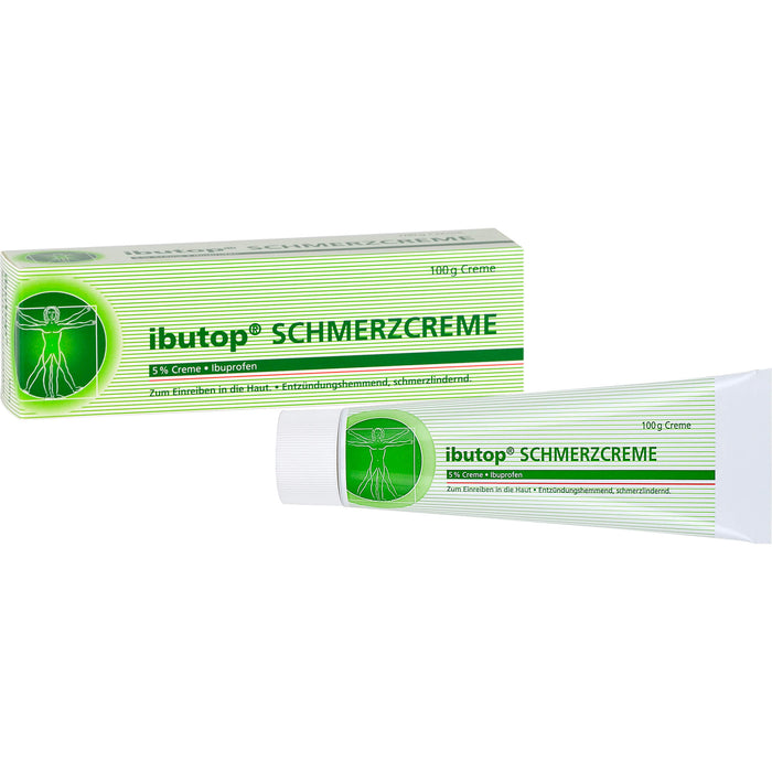 Ibutop Schmerzcreme 5% Creme entzündungshemmend und schmerzlindernd, 100 g Creme