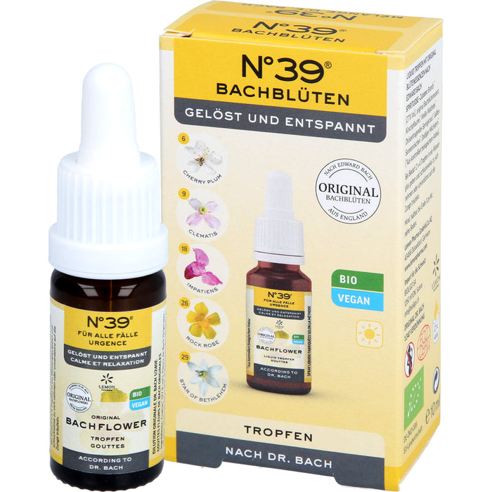 LEMON PHARMA Bachblüten Notfall für alle Fälle No.39 Tropfen, 10 ml Lösung