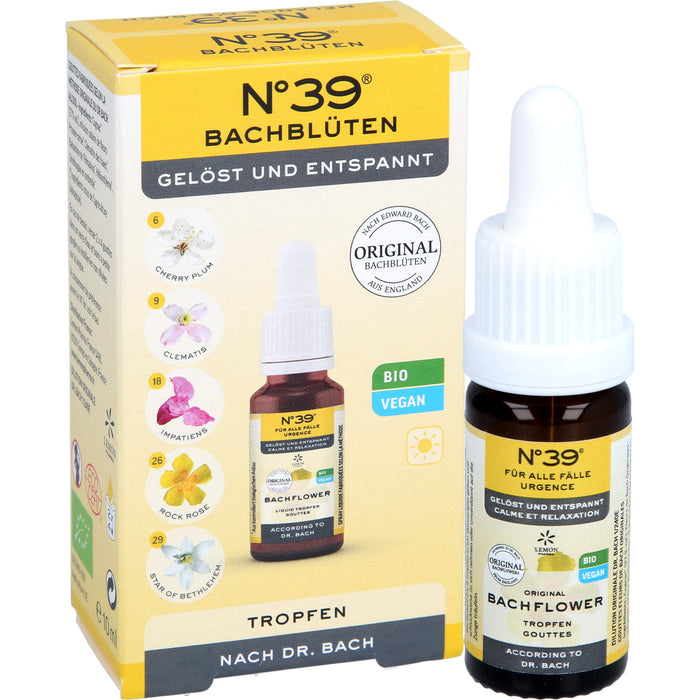 LEMON PHARMA Bachblüten Notfall für alle Fälle No.39 Tropfen, 10 ml Lösung