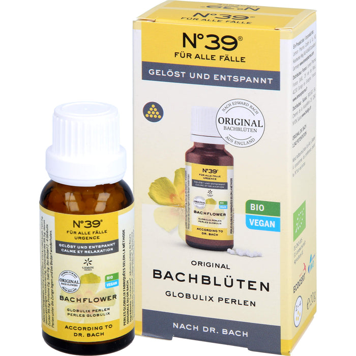 Original Bachblüten No.39 für alle Fälle Globulix Perlen Ruhe und Gelassenheit, 20 g Pulver