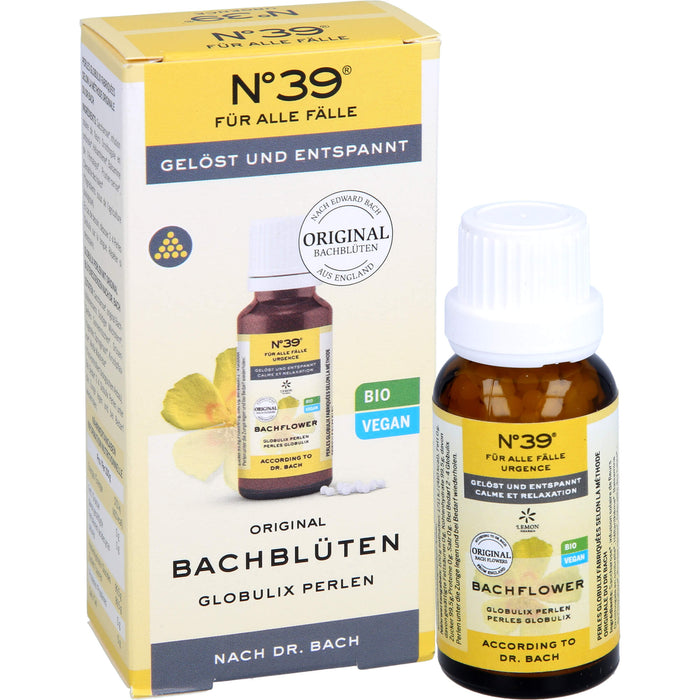 Original Bachblüten No.39 für alle Fälle Globulix Perlen Ruhe und Gelassenheit, 20 g Pulver