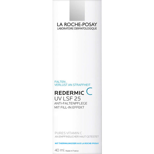 La Roche-Posay Pure Vitamin C UV LSF 25 Anti-Age Creme für empfindliche Haut, 40 ml Creme