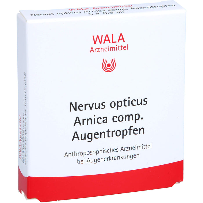 WALA Nervus opticus Arnica comp. Augentropfen, 5 St. Lösung