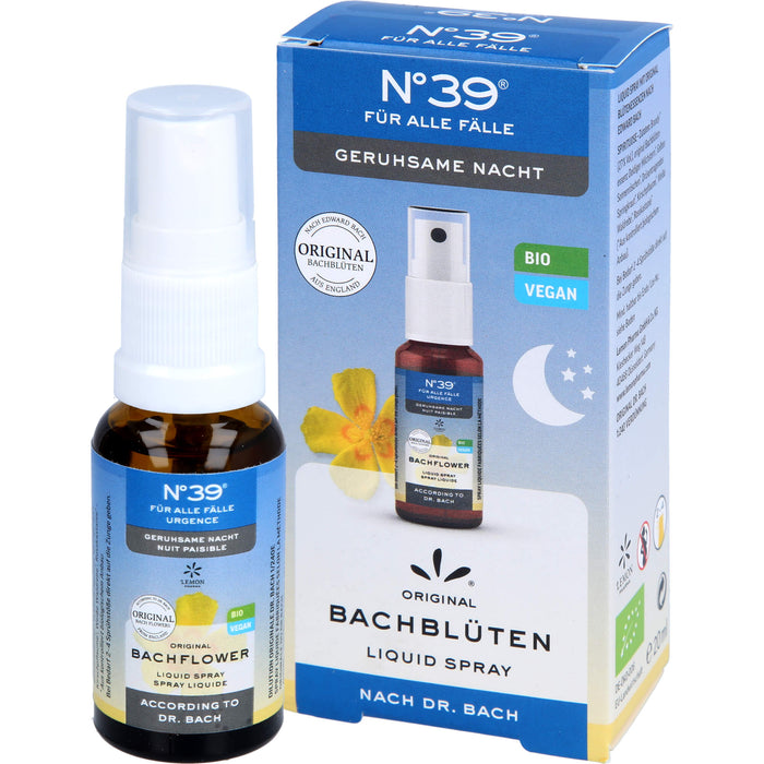 Bachblüten Notfall No. 39 Spray Nacht, 20 ml SPR
