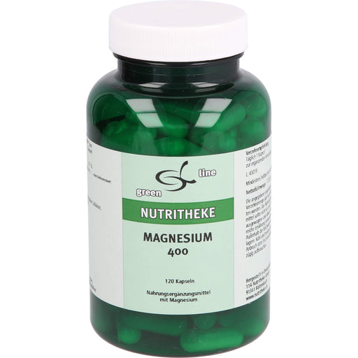 Green Line Nutritheke Magnesium 400 Kapseln, 120 St. Kapseln