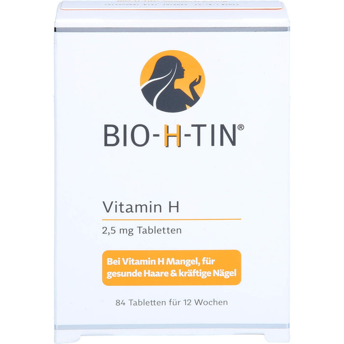 BIO-H-TIN Vitamin H 2,5 mg Tabletten, 84 pcs. Tablets
