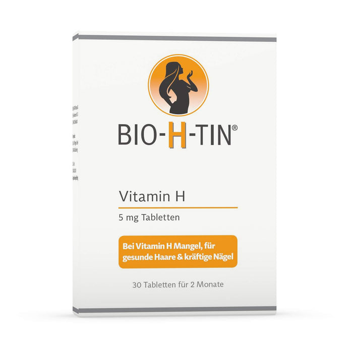 BIO-H-TIN Vitamin H 5 mg Tabletten, 30 pcs. Tablets