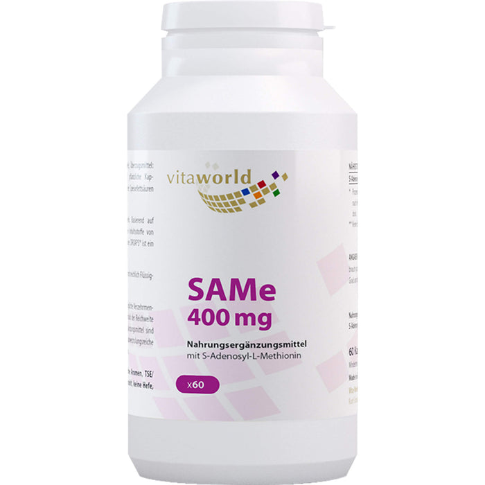 vitaworld SAMe 400 mg S-adenosylmethionin Kapseln, 60 St. Kapseln