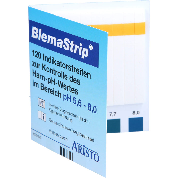 BLEMASTRIP PH 5,6-8,0, 120 St. Teststreifen