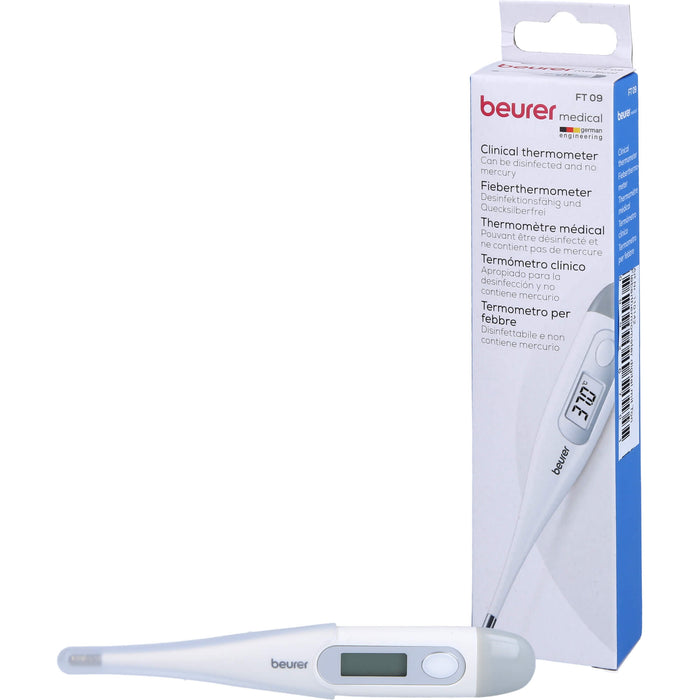 Fieberthermometer digital mit Ton wasserdicht, 1 St. Fieberthermometer