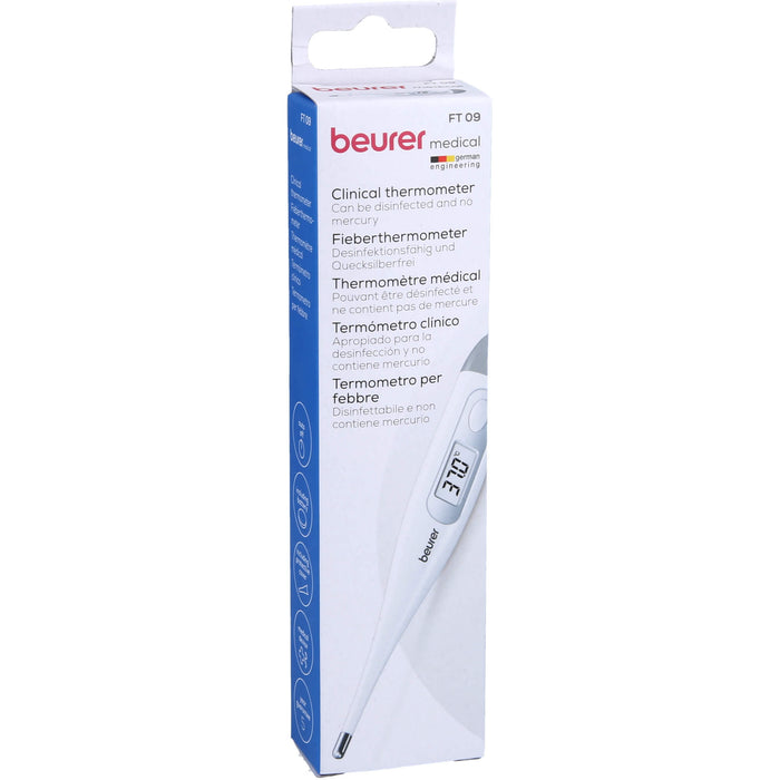 Fieberthermometer digital mit Ton wasserdicht, 1 St. Fieberthermometer