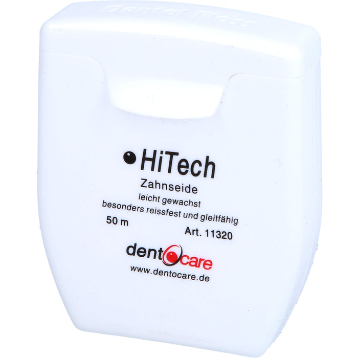 dentocare Hi Tech Zahnseide leicht gewachst 50 m, 1 St. Zahnseide