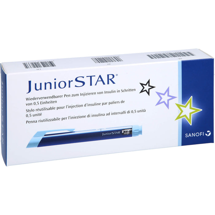 JuniorStar blau Injektionsgerät, 1 St
