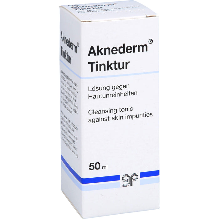 Aknederm Tinktur gegen Hautunreinheiten, 50 ml Solution