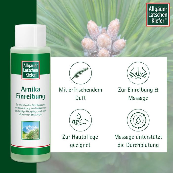 Allgäuer Latschenkiefer Arnika Einreibung, 250 ml Balsam