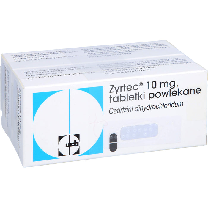 Zyrtec 10 mg ACA Filmtabletten bei Allergien, 100 St. Tabletten