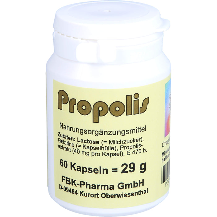 FBK-Pharma Propolis Kapseln, 60 St. Kapseln