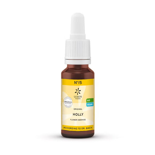 LEMON PHARMA Bachblüten No.15 Holly Bio, 20 ml Lösung