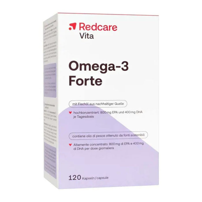 Redcare Omega-3 Forte Kapseln, 120 St. Kapseln