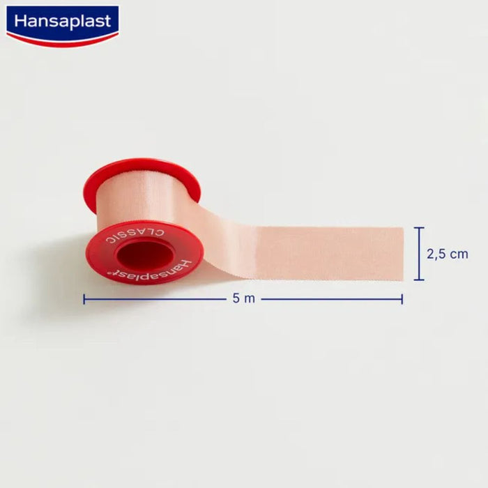 Hansaplast Classic Fixierpflaster 5 m x 2,5 cm, 1 St. Pflaster