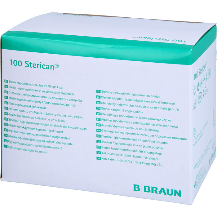 Sterican Einmalkanüle 27G 0,40 x 20 mm, 100 St. Kanülen