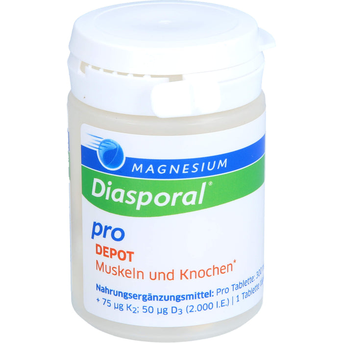 Magnesium-Diasporal Pro Depot Tabletten für Muskeln und Knochen, 30 St. Tabletten