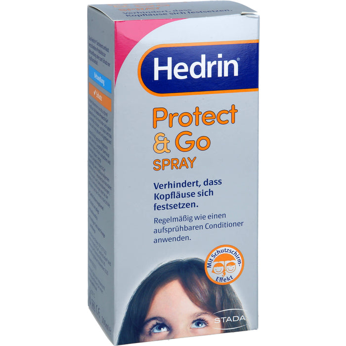 Hedrin Protect & Go Spray Prävention gegen Kopflausbefall, 100 ml Lösung