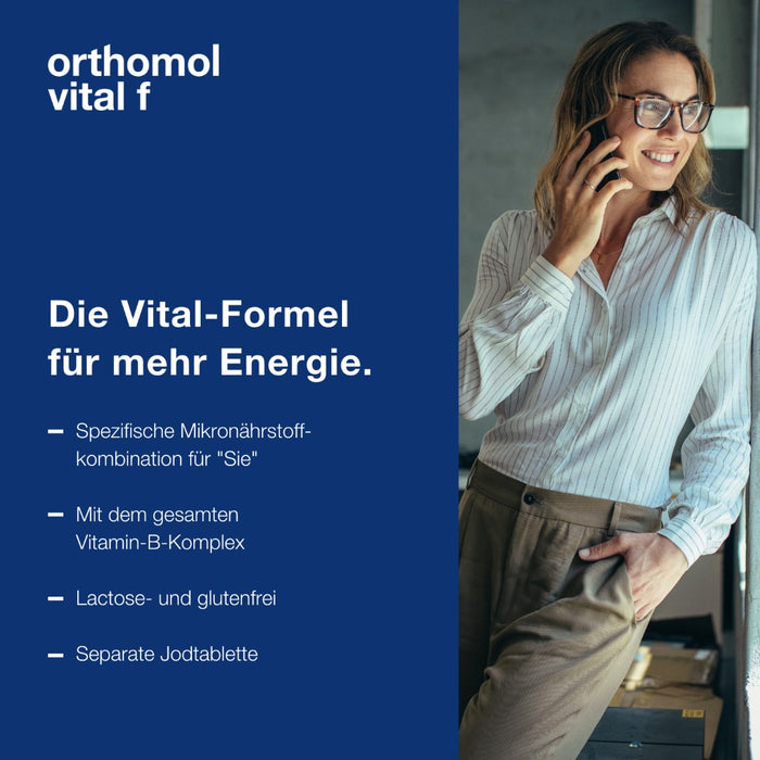 Orthomol Vital F 30gra/kap, 1 St KPG