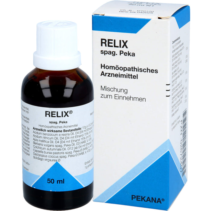 Relix spag. Peka Tropfen, 50 ml Lösung