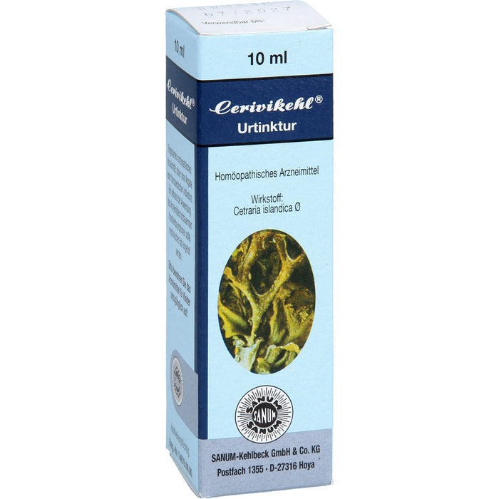 SANUM-KEHLBECK Cerivikehl Urtinktur, 10 ml Lösung